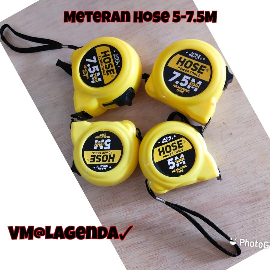 METERAN HOSE KARET 7.5 M